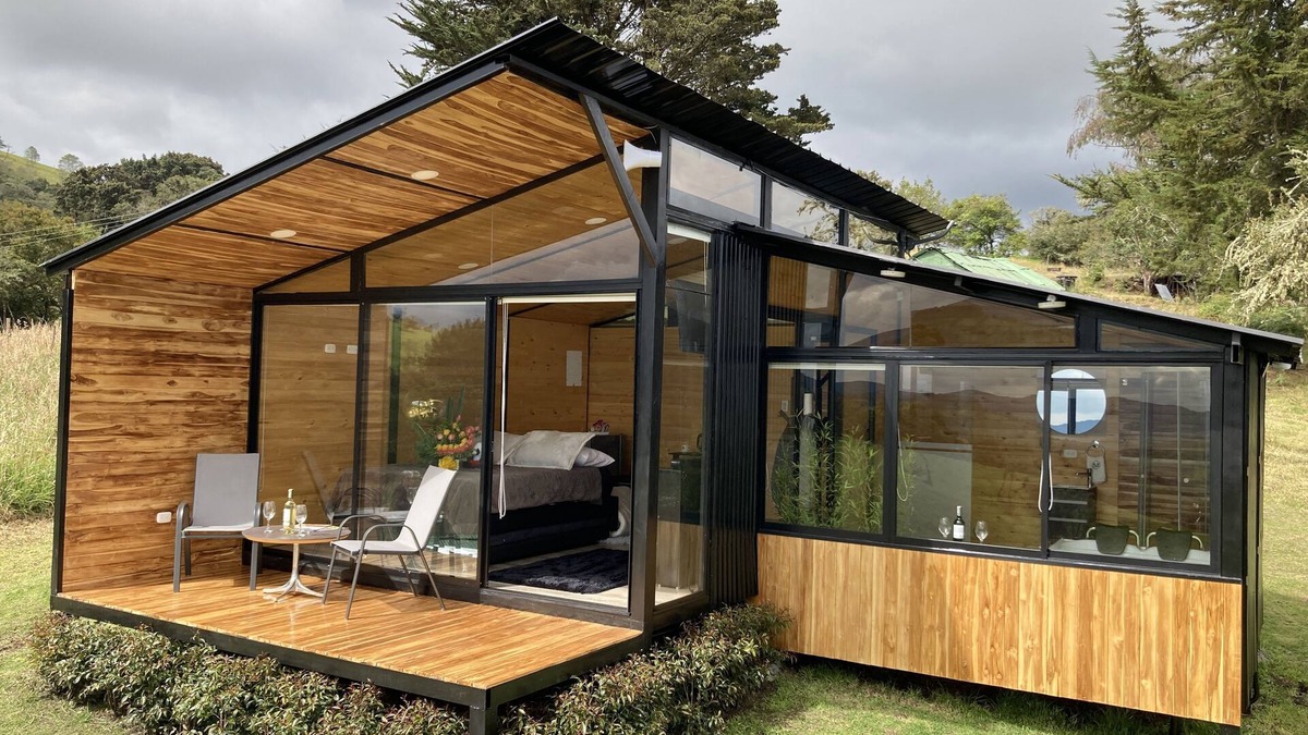 La Calera Cabin | Cabin with private Jacuzzi in La Calera-Cundinamarca. Caneiros Cabin