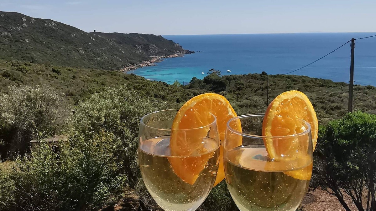 Coti-Chiavari Ski Chalet | Cala d'Orzu chalet with private pool, sea view and Capu-Neru tower
