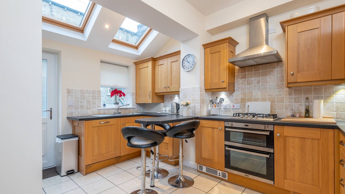 Wadsworth House | Calderdale Terraces, in the center of Hebden Bridge, on a quiet street