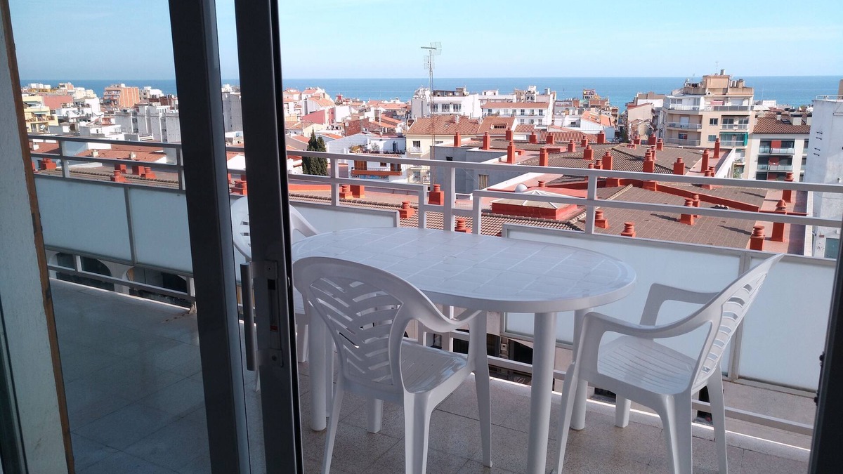 Calella Apartment | Calella Costa Terraza con Vistas al mar