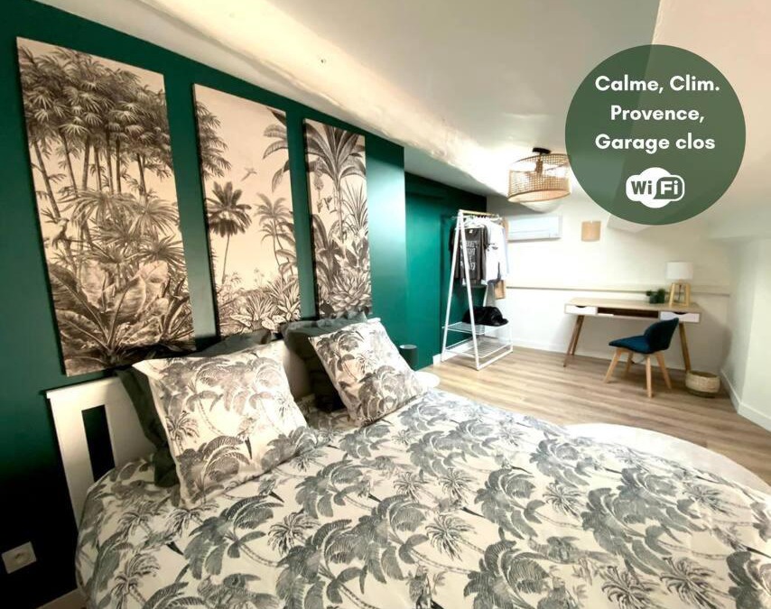 Vinon-sur-Verdon Apartment | Calme - Center - WiFi - Clim - Verdon 300m - Parking
