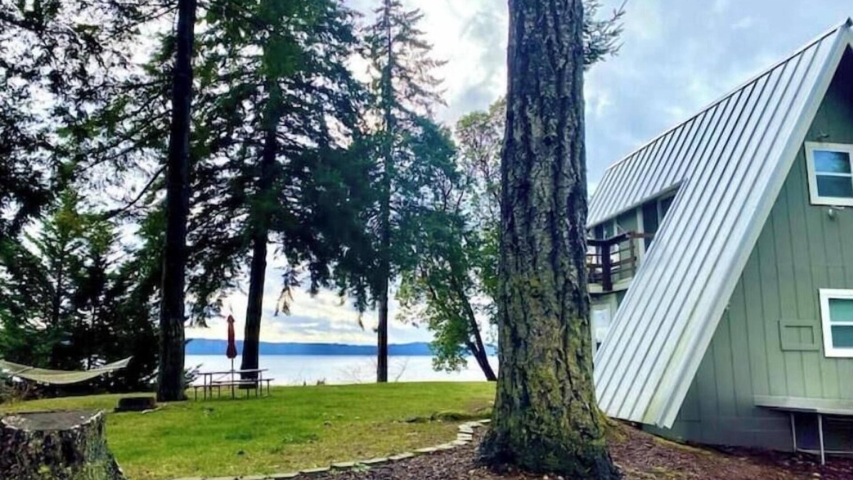 Brinnon Cabin | Camp Duckabush: Scenic Hood Canal A-Frame, inc: private yard, WIFI, Pet-Friendly