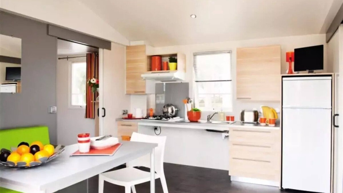 Saint Nazaire sur Charente House | Camping Flower L'Abri-côtier * - Mobile Home Life 3 Rooms 4/5 People PMR