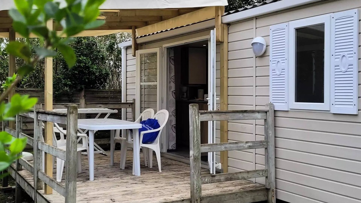 Saint Nazaire sur Charente House | Camping Flower L'Abri-côtier * - Mobile Home Happy Confort 3 rooms 4 people