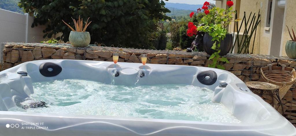 Panossas House | Campagne et Jacuzzi . c'est cosy le Bumble Bee !