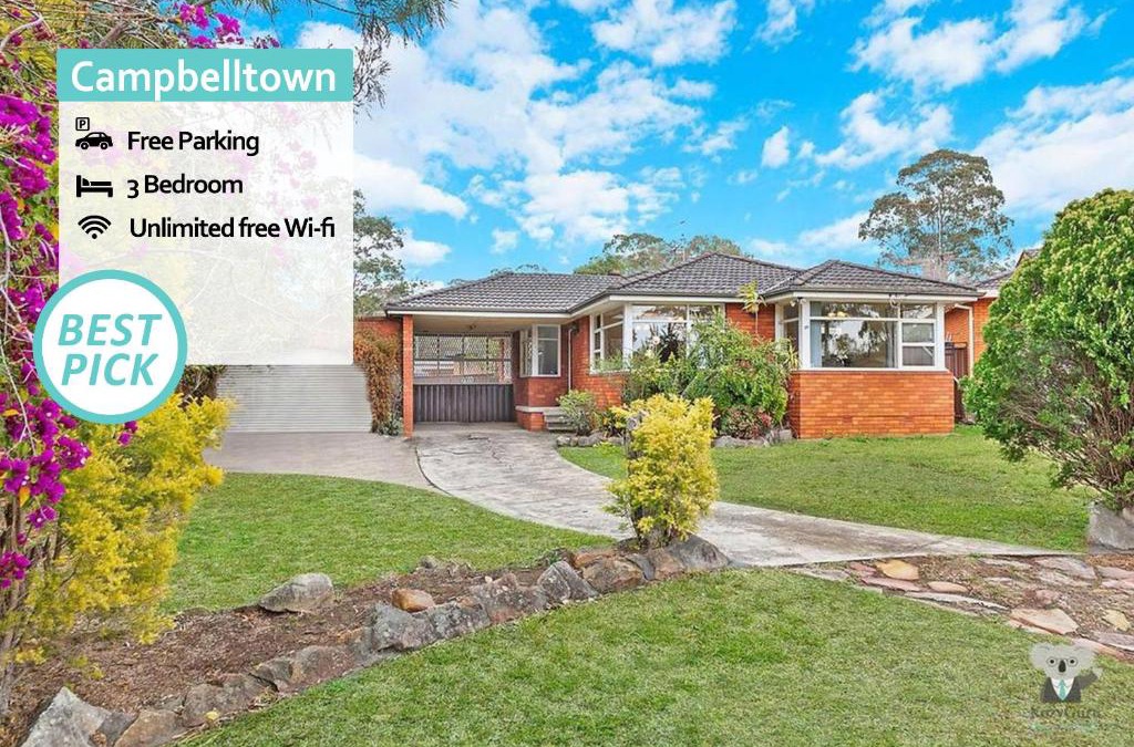 Campbelltown Apartment | CAMPBELLTOWN HOLIDAY HOME 3 BED + FREE PARKING NCA039