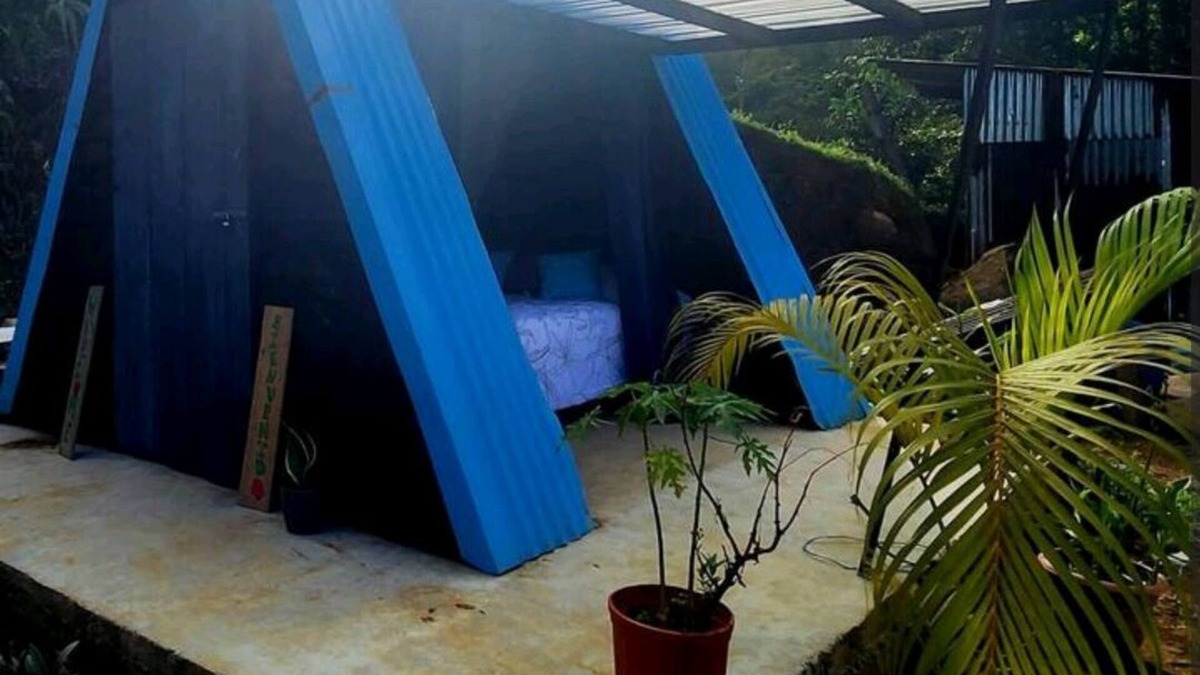 La Suiza RV Rental | Campground glamping with full kitchen and amazing view of the Turrialba Volcano.