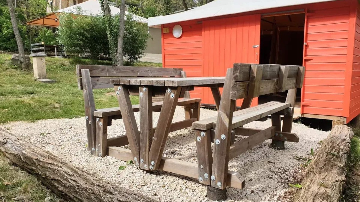 Saint-Vincent-de-Durfort House | Camping maeva Escapades Coeur d'Ardèche * - Cabin 3 Rooms 4 People Without Sanitary