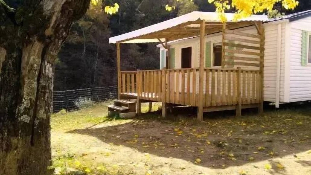 Saint-Vincent-de-Durfort House | Camping maeva Escapades Coeur d'Ardèche * - Mobile Home 3 Rooms 4 People + TV
