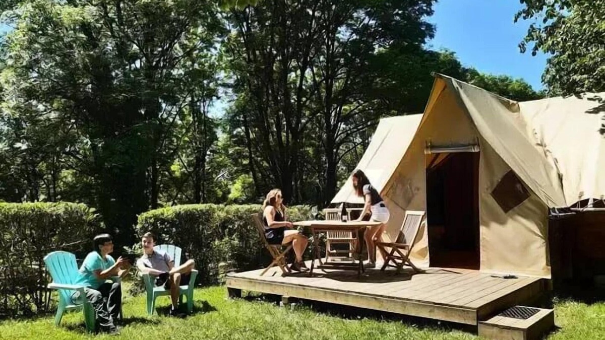 Navarrenx House | Camping Beau Rivage * - Lodge 26m2 - 4 people