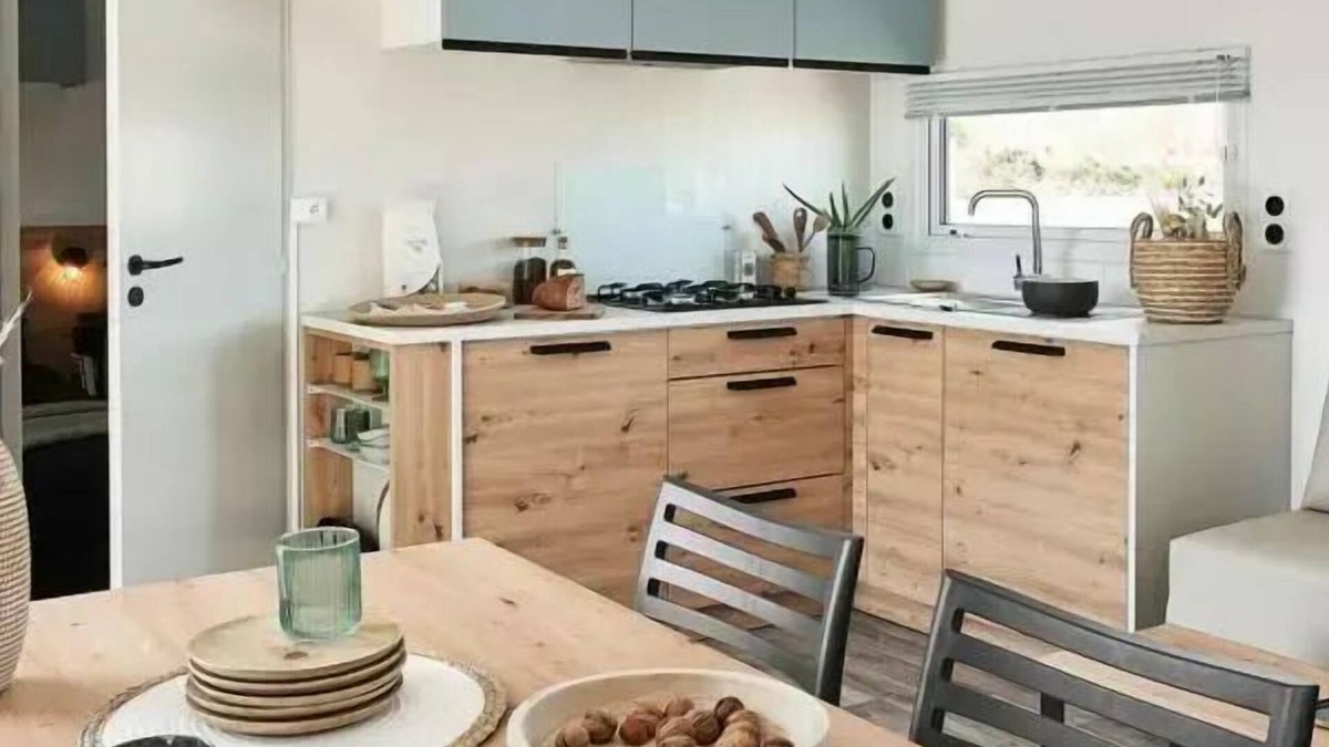 Aubigny-les-Clouzeaux House | Camping Campilo * - Premium Lake Cottage+ 4 Rooms 2 Sdb 6 People Air-Conditioned - Waterfront