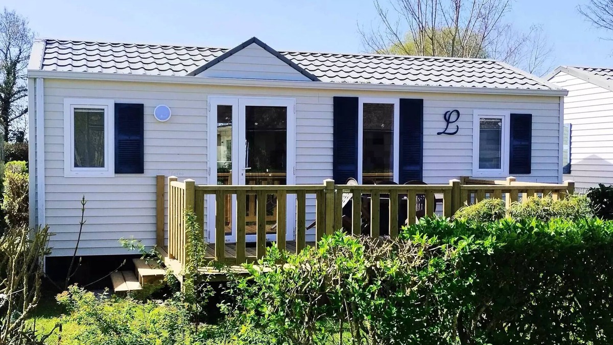 Routhiauville House | Camping de la Baie - Baie de Somme Nature - Pendé/Routhiauville * - Comfort mobile home 4 people
