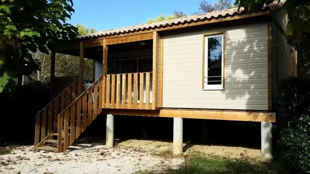 Plaisance House | Camping de l'Arros *** - Chalet 5 Persons 3 Rooms Plein'Air