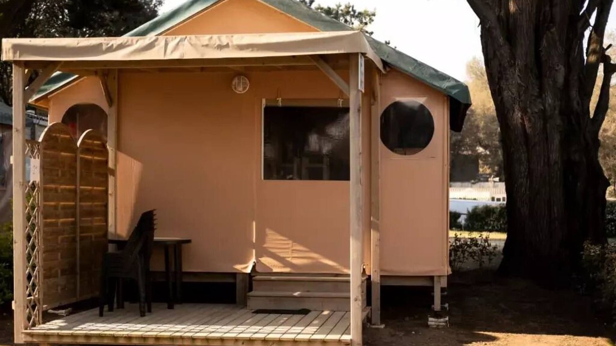 Saint-Michel-Chef-Chef House | Camping du Bord de Mer * - Lodge tent 2 bedrooms 5 people