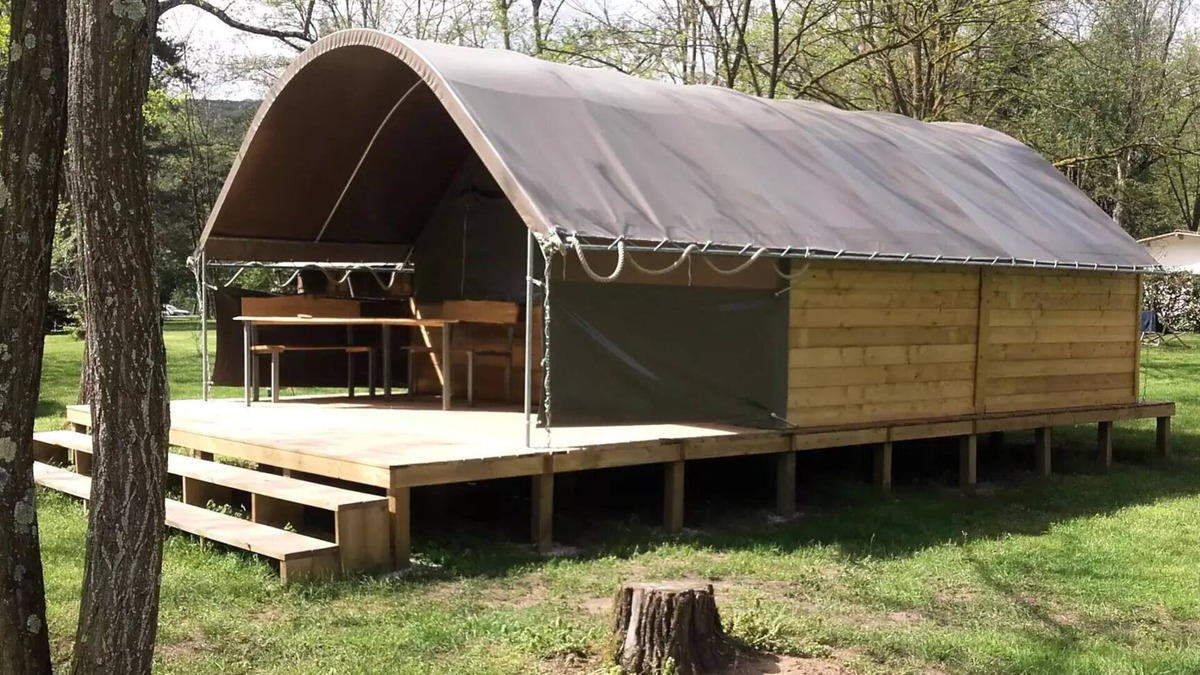 Arlebosc House | Camping du Viaduc* - Kibo Tent 3 Rooms 5 People Without Sanitary