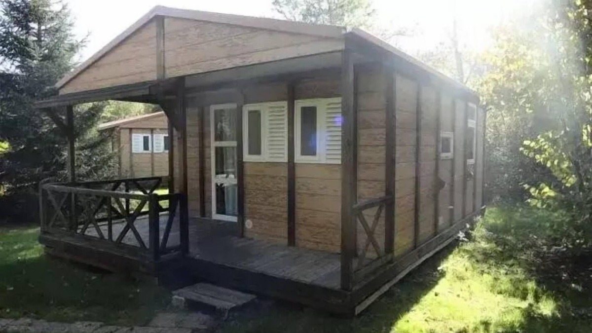 Ornans House | Camping Ecologique la Roche d'Ully* - Cottage Gabelou 3 Rooms 4 People