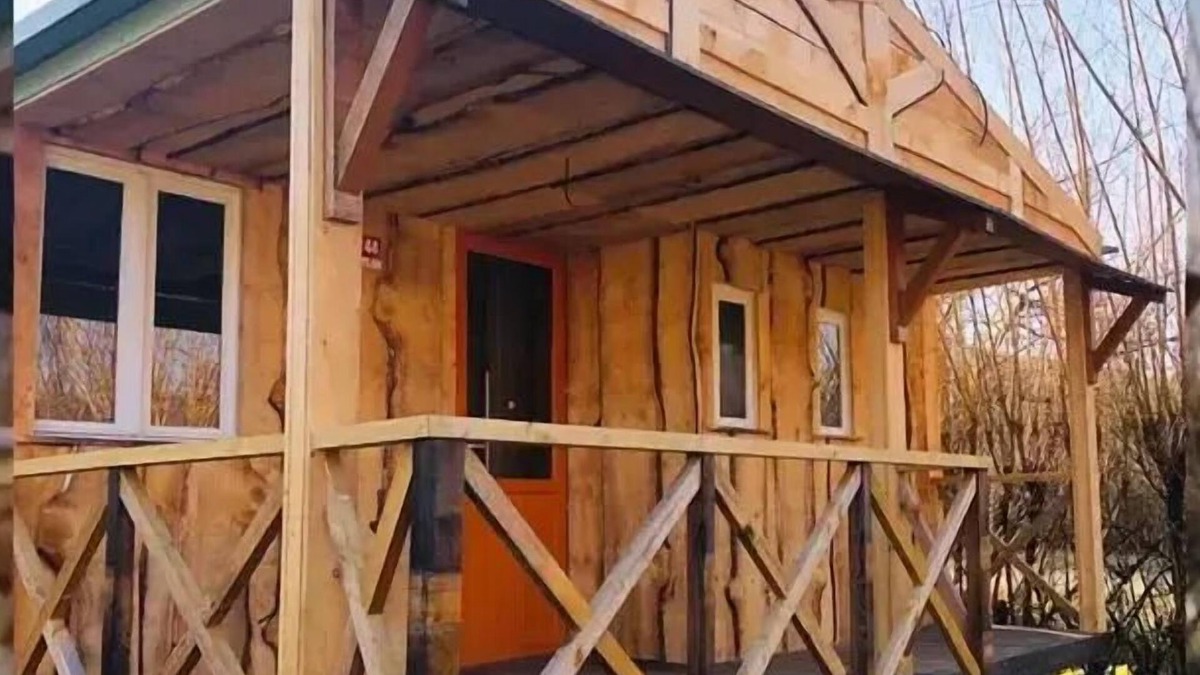 Ornans House | Camping Ecologique la Roche d'Ully* - Cottage Ailme 3 rooms 4 people