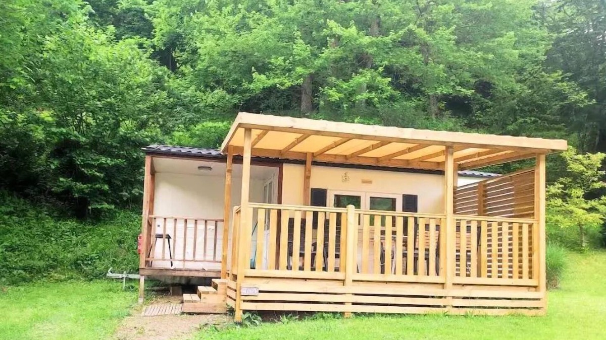 Arras-en-Lavedan House | Camping Flower Pyrenees Natura* - Mobile Home Standard Cozy 3 rooms 4 people