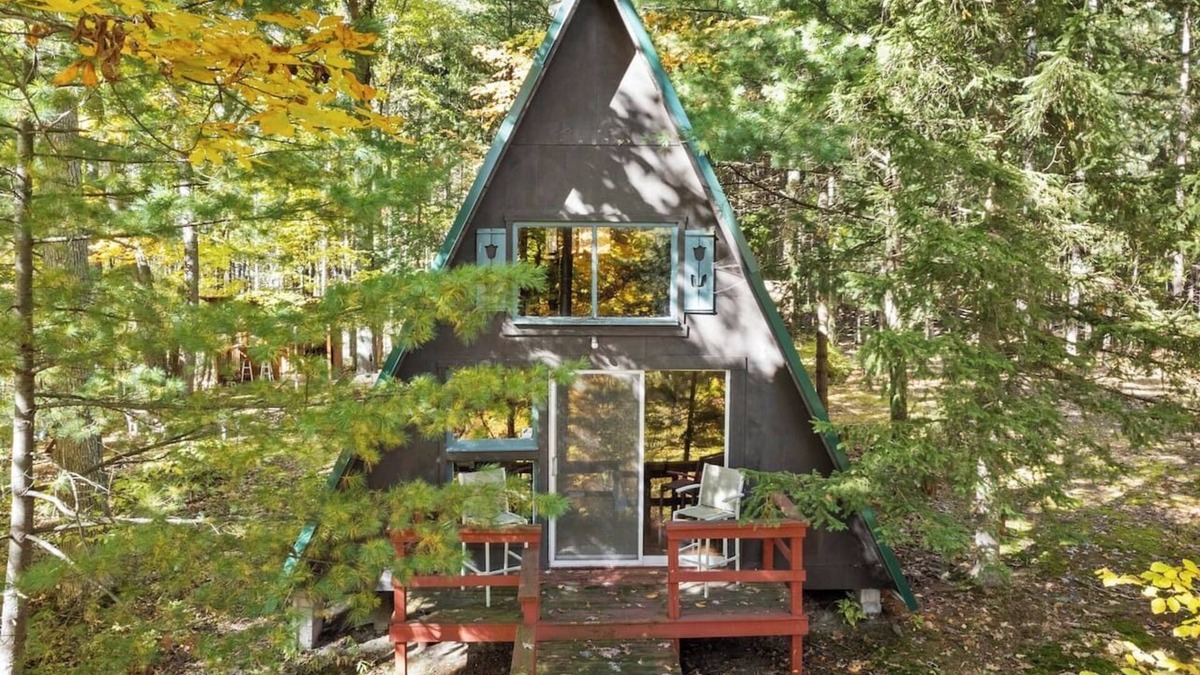 Holcomb House | Camping Hideaway | A-Frame | Rustic