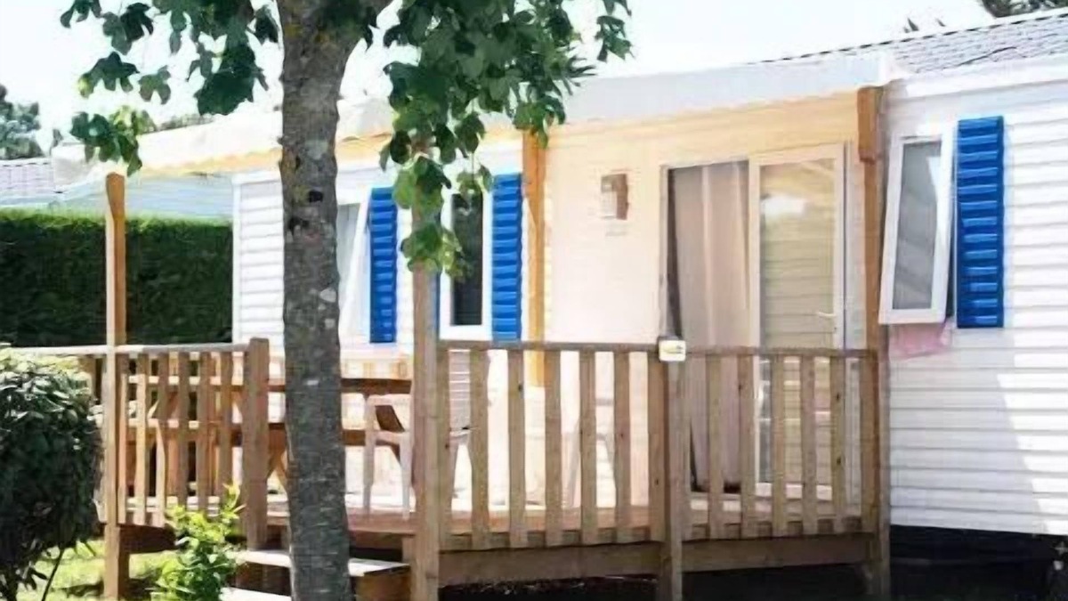Domino House | Camping L'Anse Des Pins * - Mobilhome for 6 people
