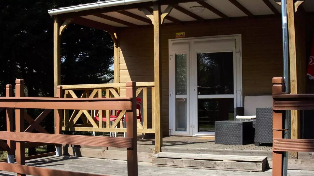 Saint-Gaultier Ski Chalet | Camping L'Oasis du Berry * - Chalet 2 persons