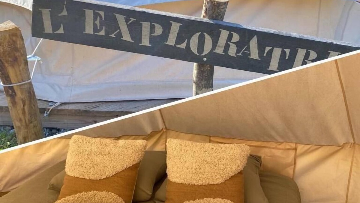 Thiel-sur-Acolin RV Rental | Camping La Bêle et Toile Tente L'exploratrice