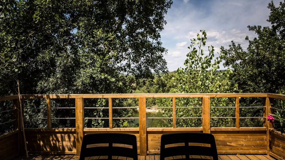 Ruoms Ski Chalet | Camping la Chapoulière* - 3 room chalet 4 people