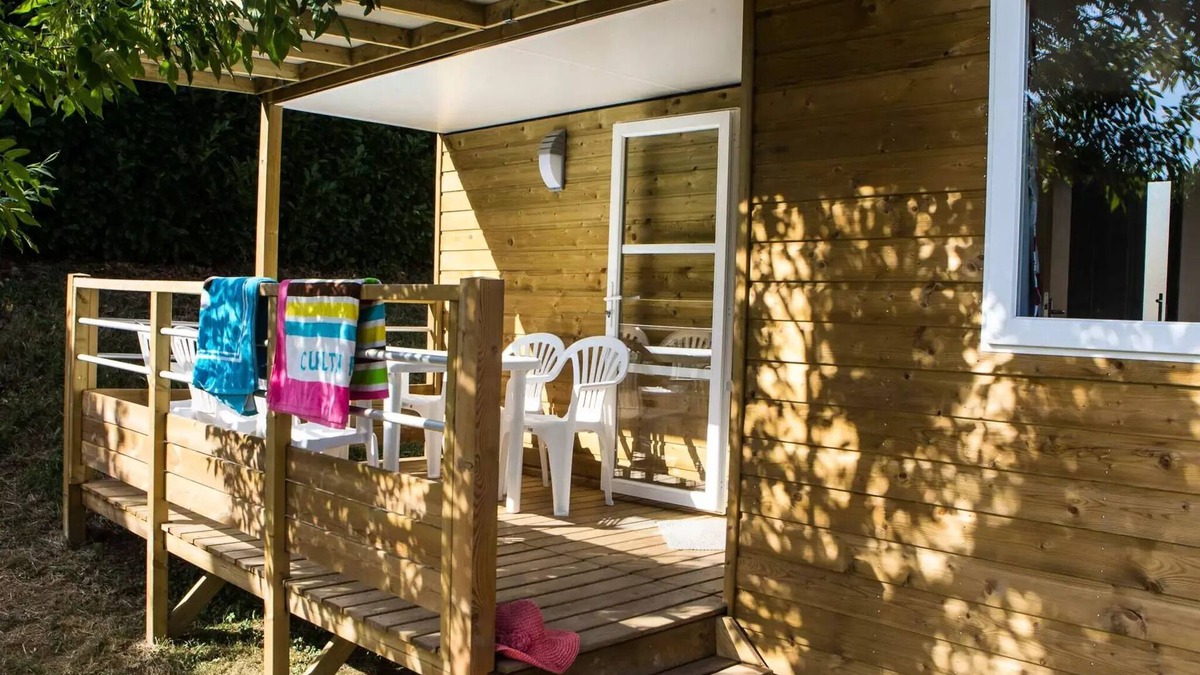 Creches-sur-Saone House | Camping La Clé de Saône * - Cottage Loggia - 2 bedrooms 4 people
