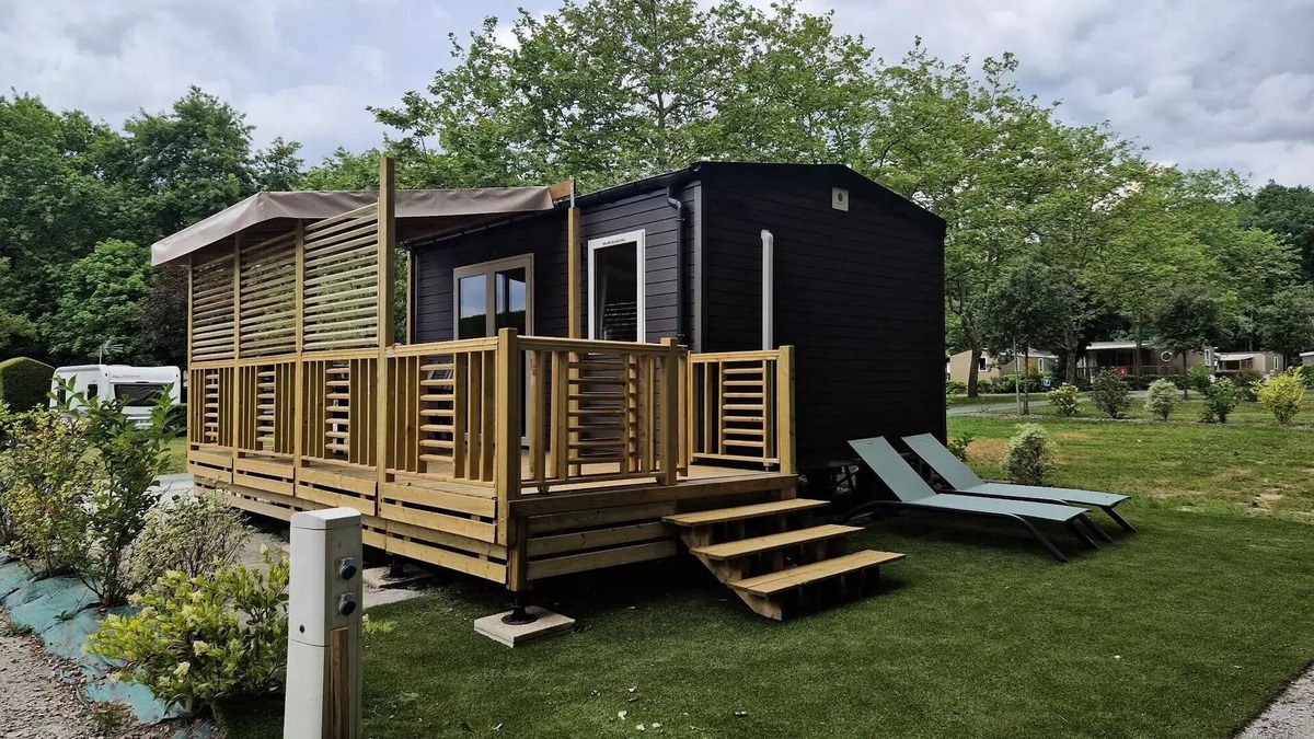 Aizenay House | Camping La Forêt * - Mobile home Cahita Privilège 2 Rooms 2 People Air Conditioned