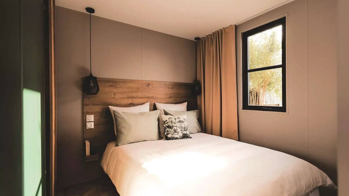 Aizenay Villa | Camping La Forêt * - Mobile home O'HARA 844 VIP garden side - 2 bedrooms for 4 people