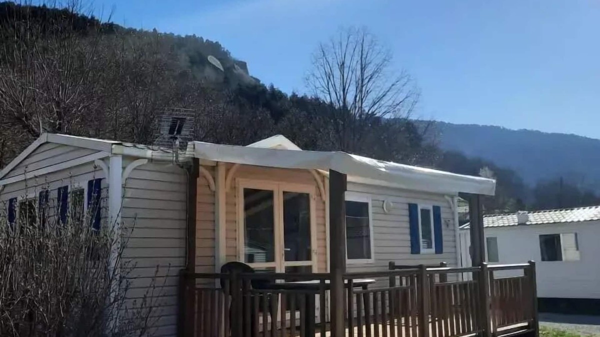 Annot House | Camping la Ribière * - Mobil Home Comfort Titania - 2 bedrooms 6 people