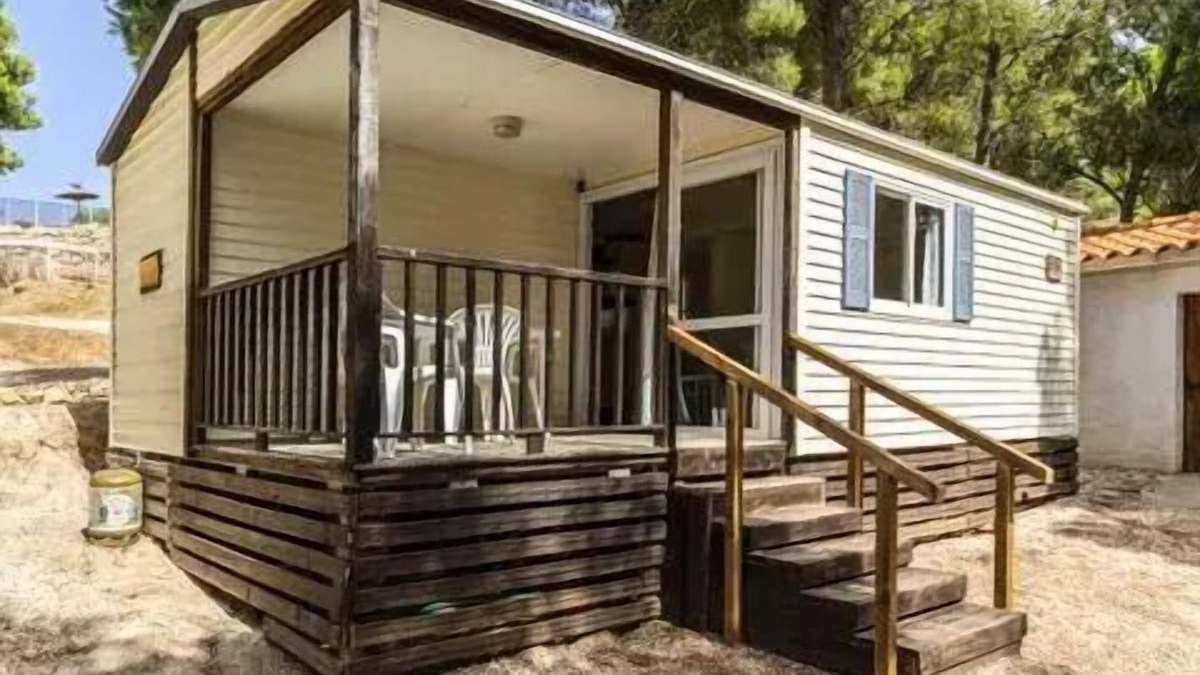 Salses-le-Chateau House | Camping Le Bois De Pins * - Mobilhome for 4 People