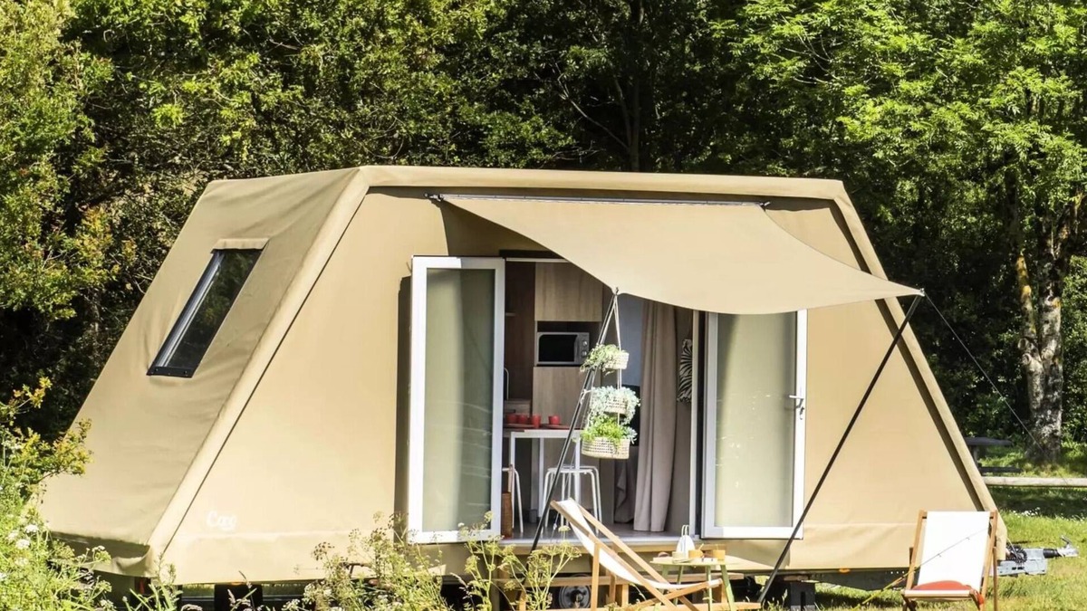 Audenge House | Camping Le Braou* - Cocosweet 17m² 2 bedrooms - without bathroom 4 people