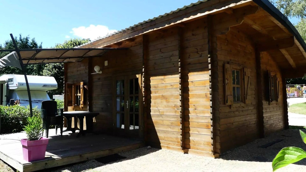 Saint-Nicolas des Eaux Ski Chalet | Camping Le Clos du Blavet * - Chalet ARCHE 35m2/3 bedrooms - terrace 8 people