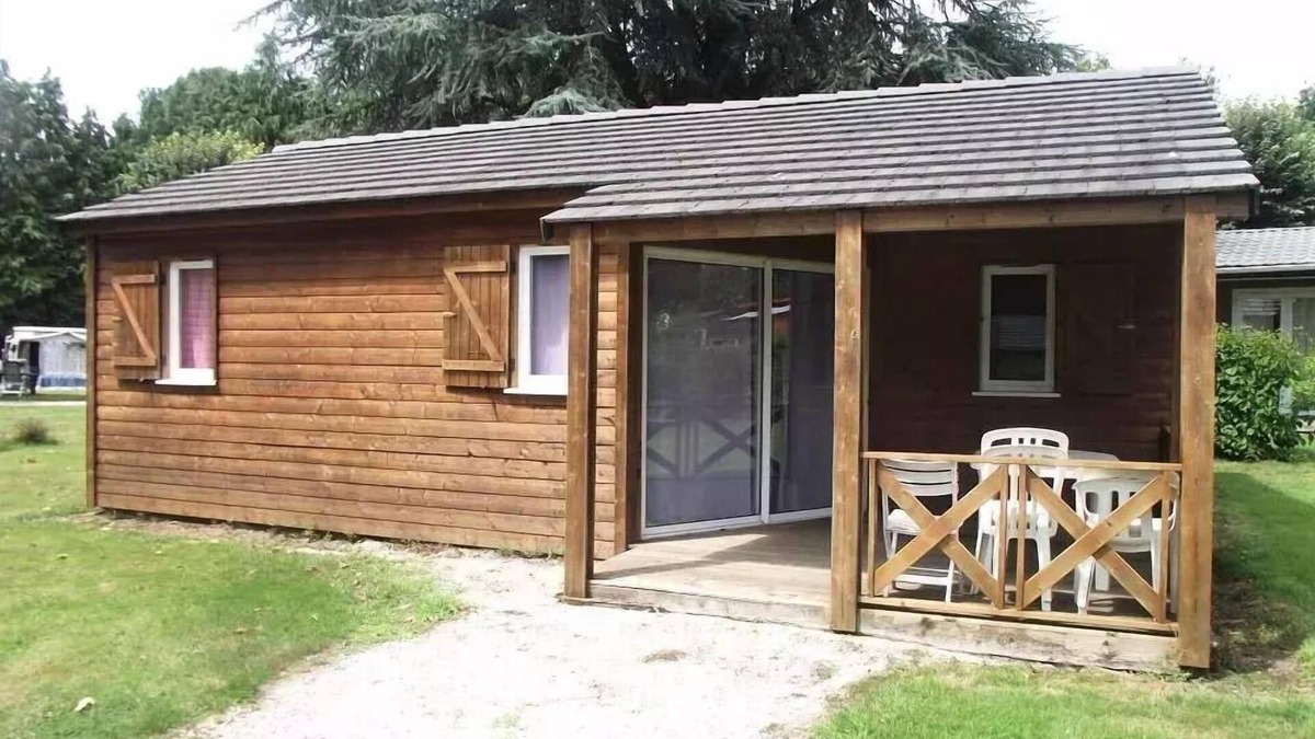 Saint-Nicolas des Eaux Ski Chalet | Camping Le Clos du Blavet * - Chalet Fabre 6 persons