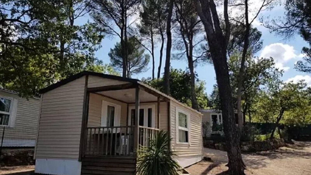 Peynier House | Camping le Devançon * - Mobile home Grand Comfort SUN ROLLER RECENT air conditioning 4 people