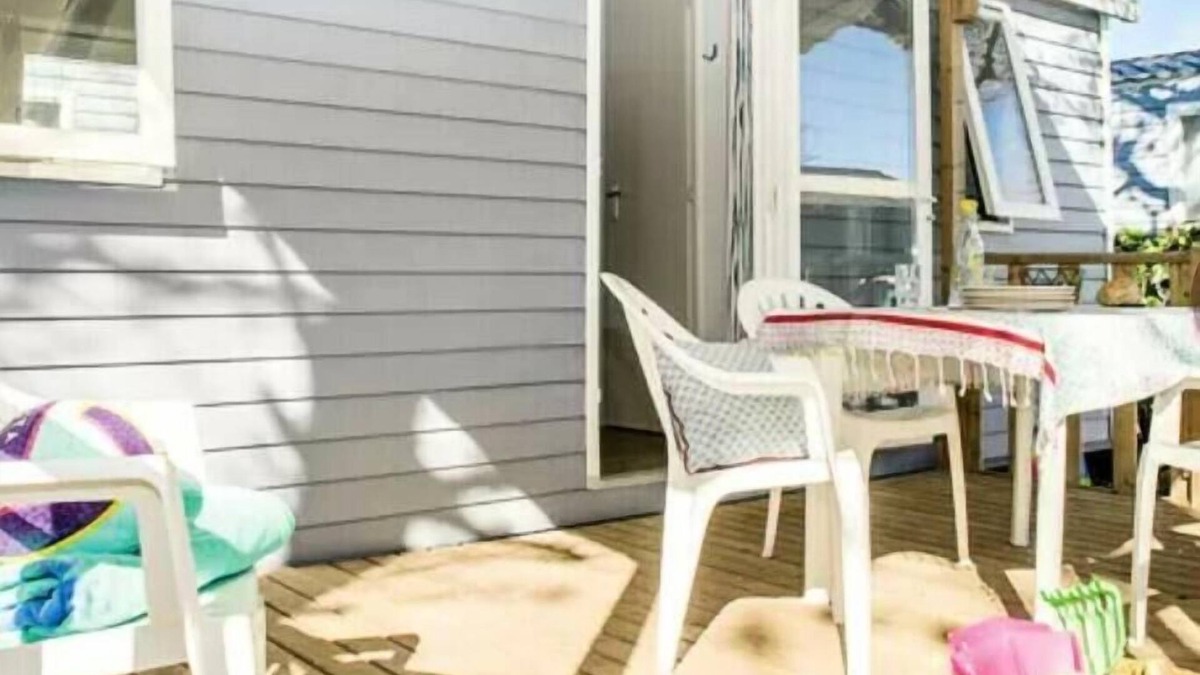 Isigny-sur-Mer House | Camping Le Fanal**** - Cozy 3-Room Mobile Home 5 adults + 1 child under 12