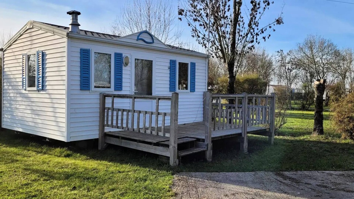 Puyravault House | Camping le Merval * - Mobil home 1 bedroom 2 pers. 2 persons