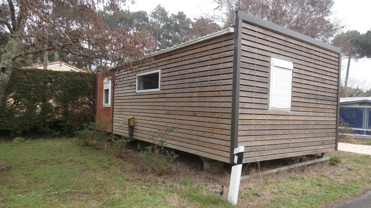 Messanges House | Camping Le Moussaillon 3 * Superb swimming pool Mobil Home contemporary TBE