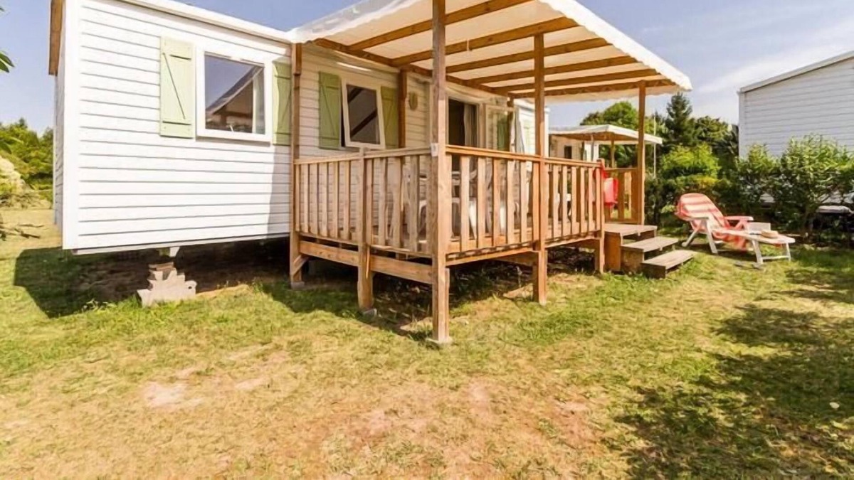 Ingrandes House | Camping Le Petit Trianon **** - Mobil Home 3 Rooms 5 People Confort