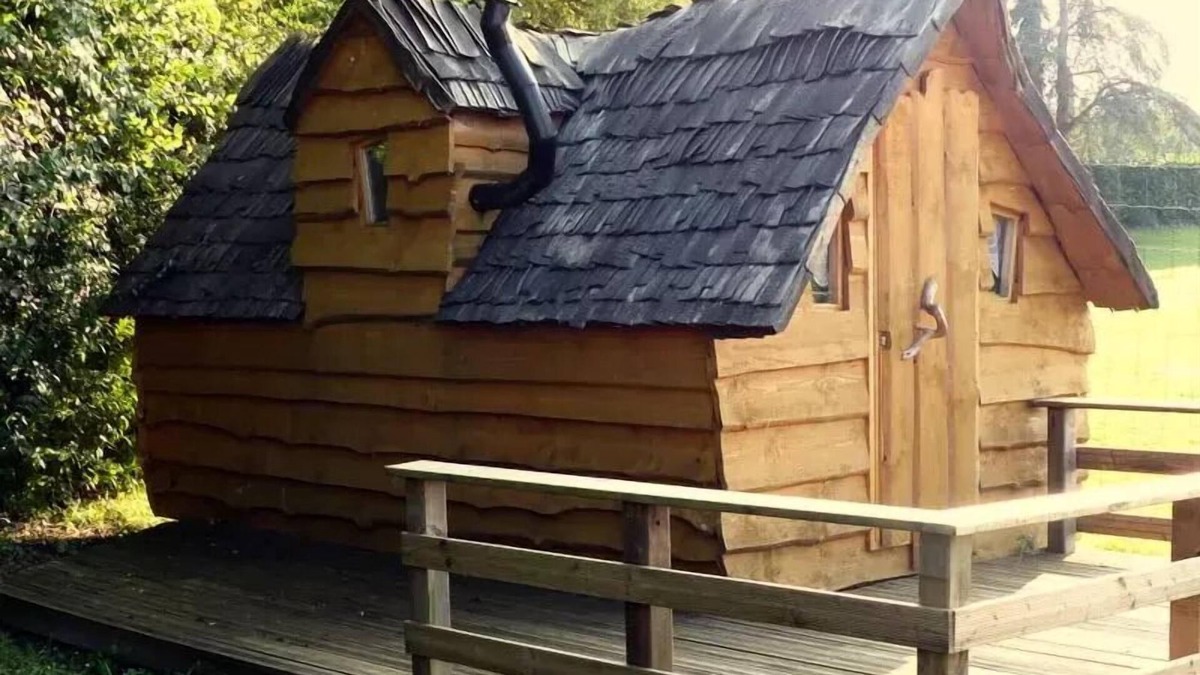 Verteillac Ski Chalet | Camping Le Pontis* - Chalet house fairy tale 2 people