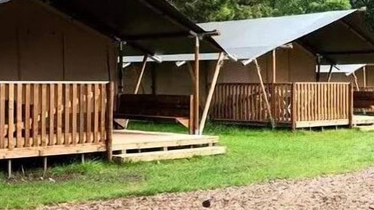 Rocamadour House | Camping LE ROC * - [NEW] Woody Lodge Tent (35m²) 2 to 6 people - 2 people. included in the price