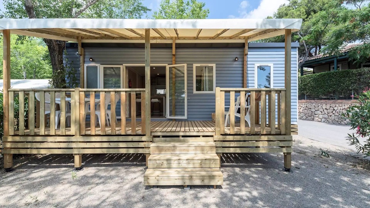 Lancieux House | Camping Le Soleil de Saint-Sieu * - Comfort 4-room mobile home for 6 people