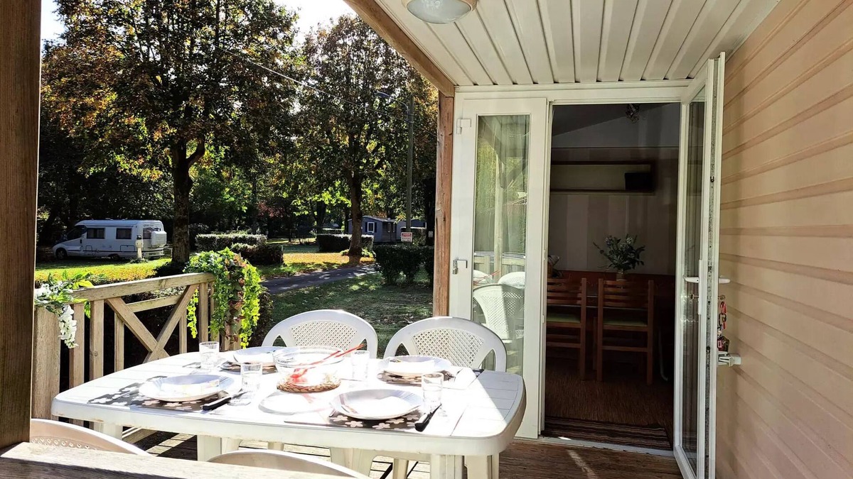 Saint-Cere House | Camping Le Soulhol * - Mobile home 2 bedrooms 4 people