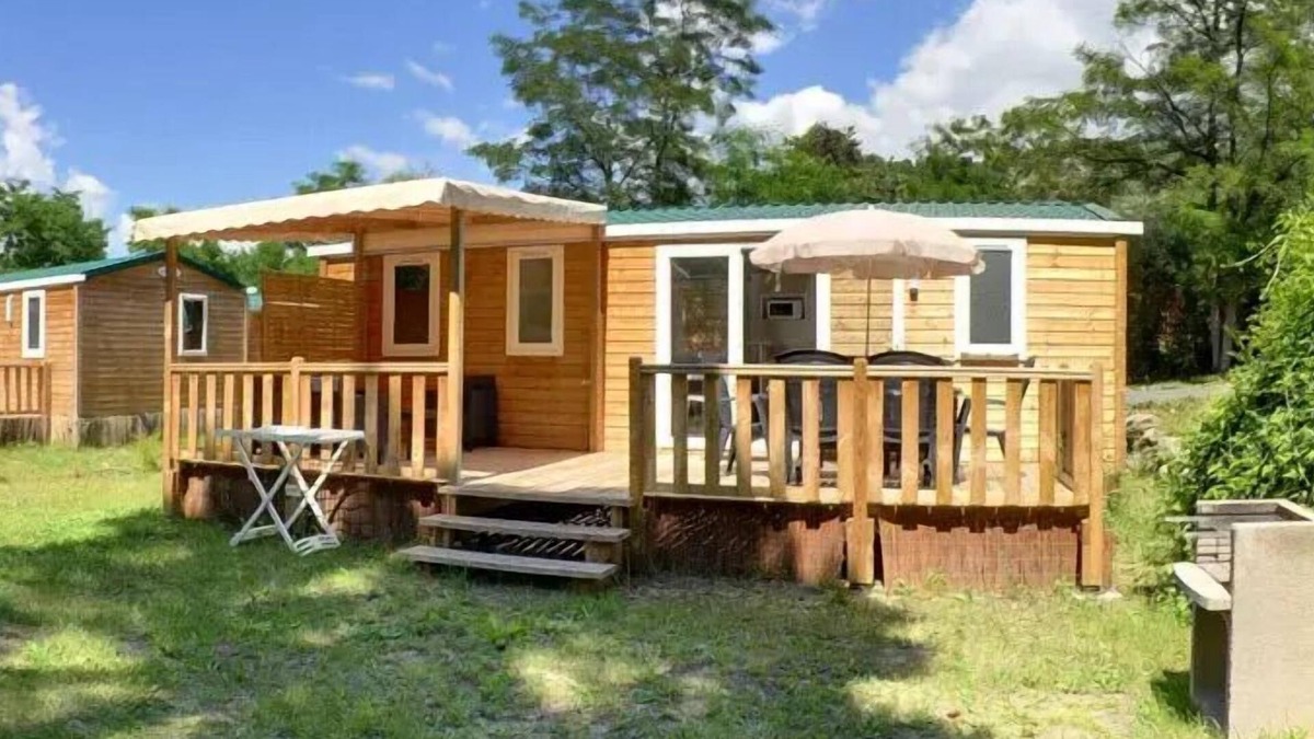 Baratier House | Camping Les Airelles * - Comfort Mobile Home 4 Rooms 6 People