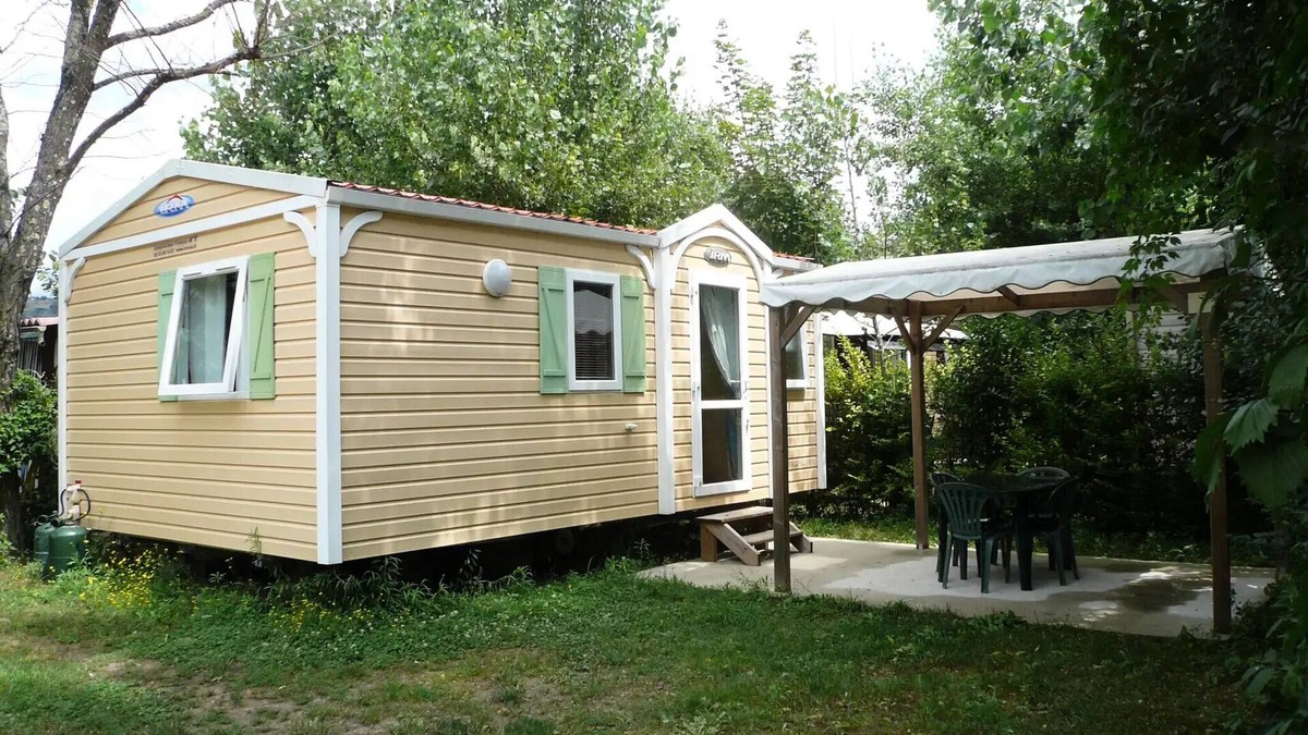 Rosieres House | Camping les Hydrangeas * - Mobile Home 3 rooms 4 people