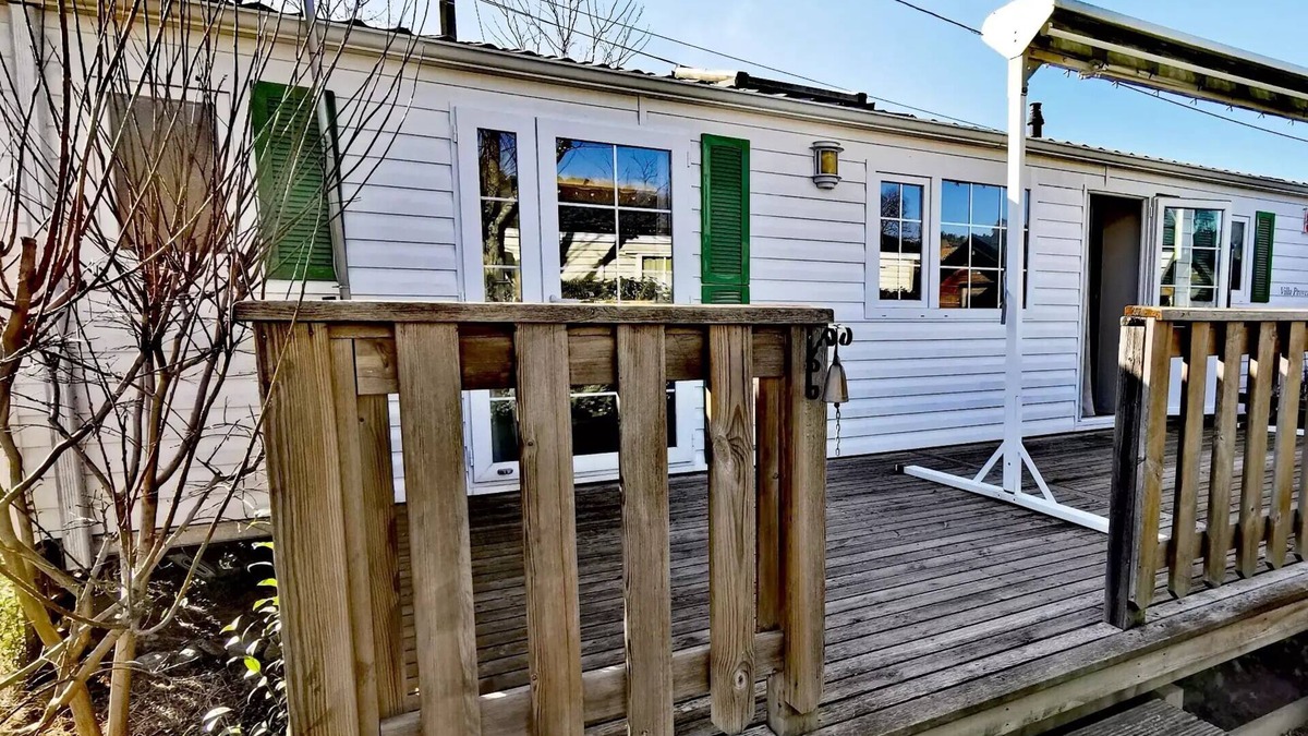 Rosieres House | Camping les Hydrangeas * - MOBILE HOME 2 Bedrooms + Great Air-conditioned Comfort 6 people