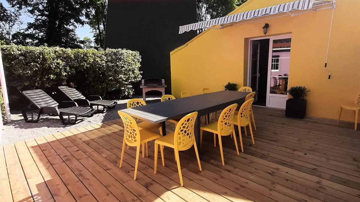 Sallertaine Villa | Camping Les P'tites Maisons dans la Prairie * - Gîte FAMILIAL 6/8 pers. - 2CH 8 persons