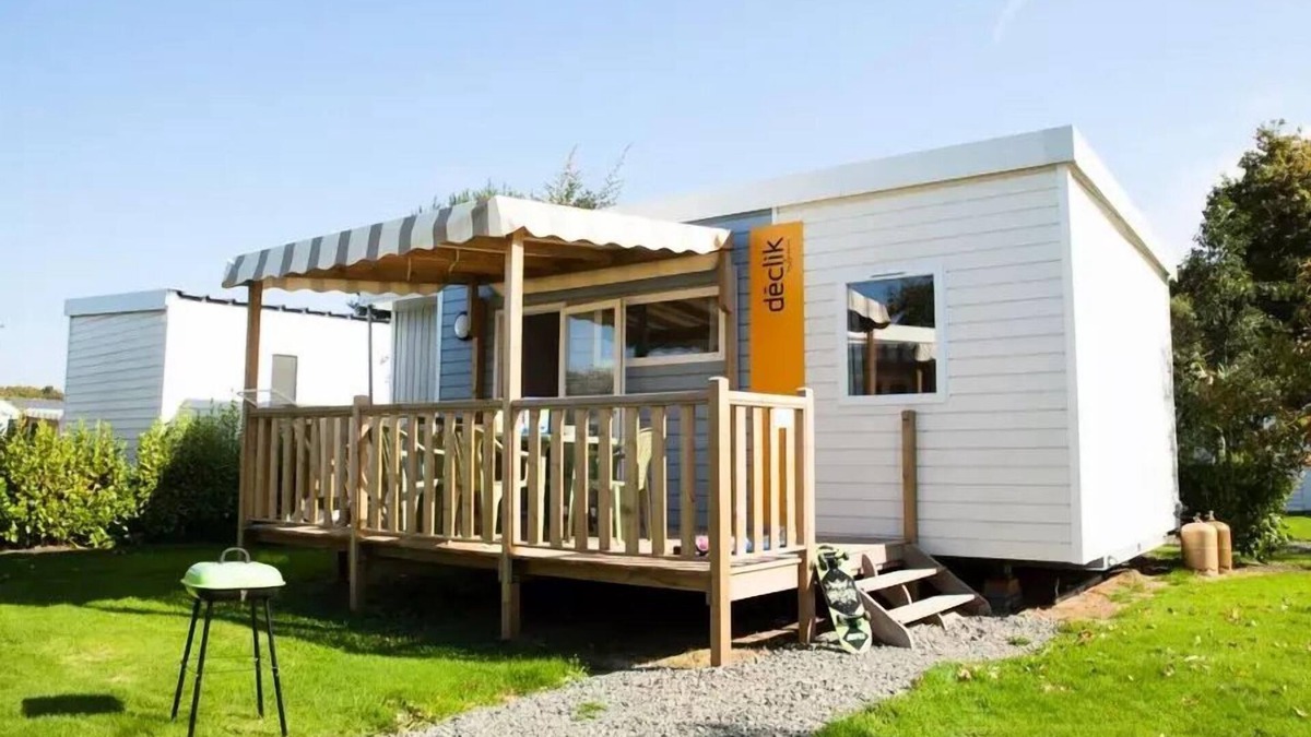 Lannion House | Camping maeva Club Les Alizés * - Mobile Home Presta + 3 Rooms 4/6 People Air-conditioned + TV