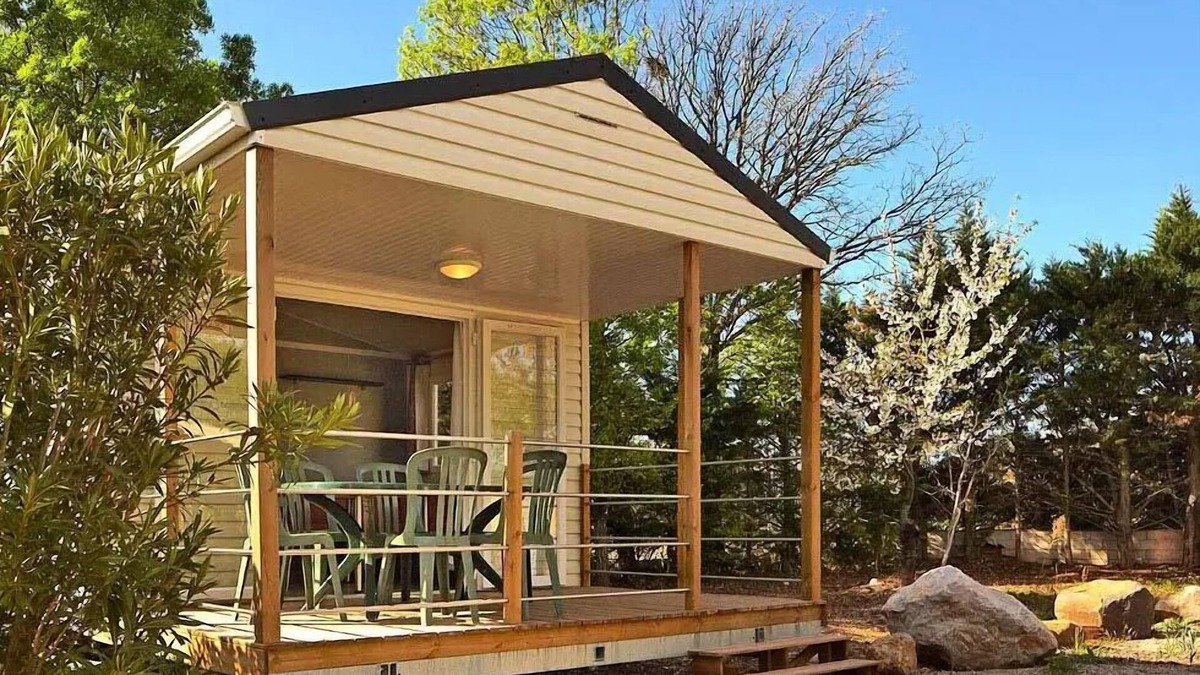 Canet House | Camping maeva Club Les Rivières * - Mobil Home Comfort Plus 2 Rooms 2 People Air-conditioned + TV
